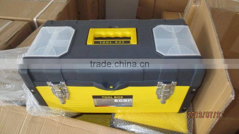 Large hardware tools box plastic high quality tool box useful hardware tools box