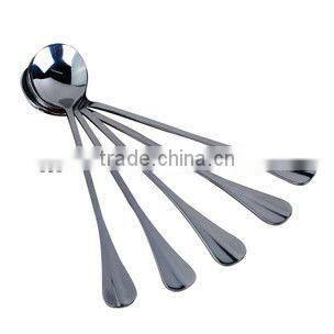 Stainless Steel Long Coffee Spoon with high quality and low price