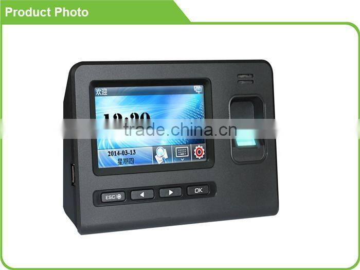 2014 New touch screen biometric door access control system with free software management