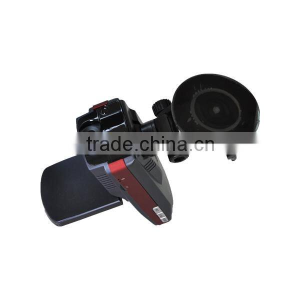 720P DVR with GPS Radar detector in super wide bandwidth