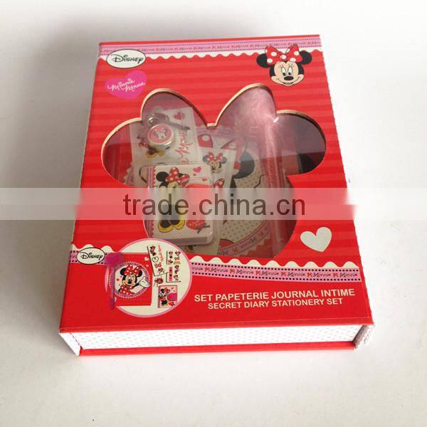 secret diary stationery set notebook with pen