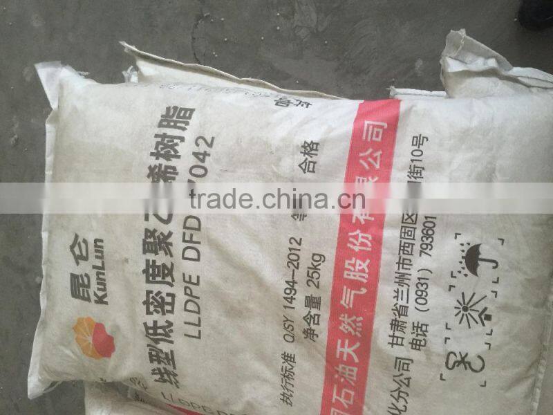 Virgin LLDPE granules/ low density polyethylene price ( X68)