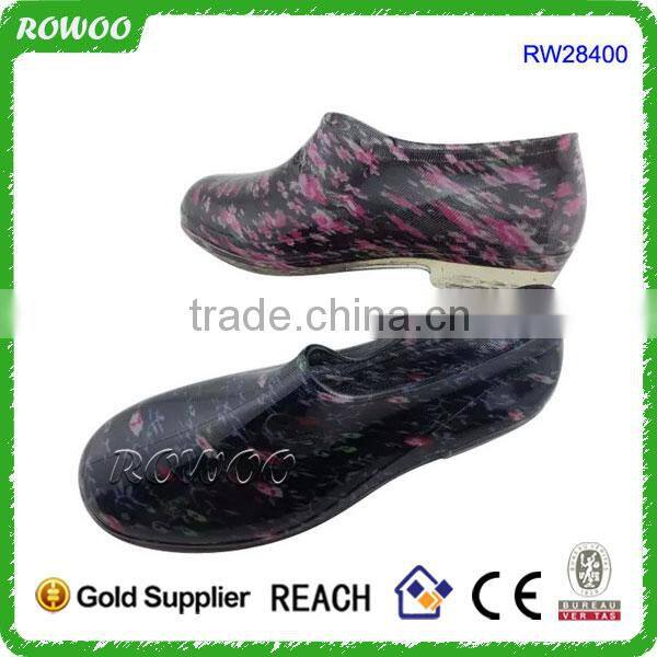 women ankle boot eva boots, rain boot custom printing, rain boot women with heel