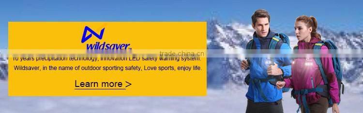 LED reflective commuter jacket for cycling