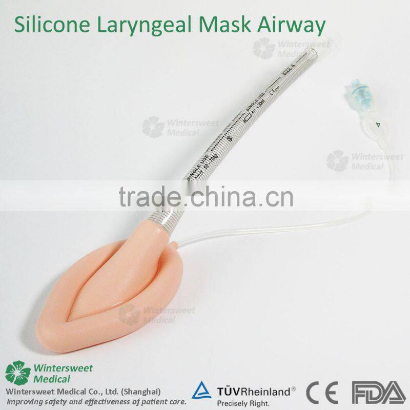 2015 Hot Sale Disposable Reinforced Silicone Laryngeal Mask Airway