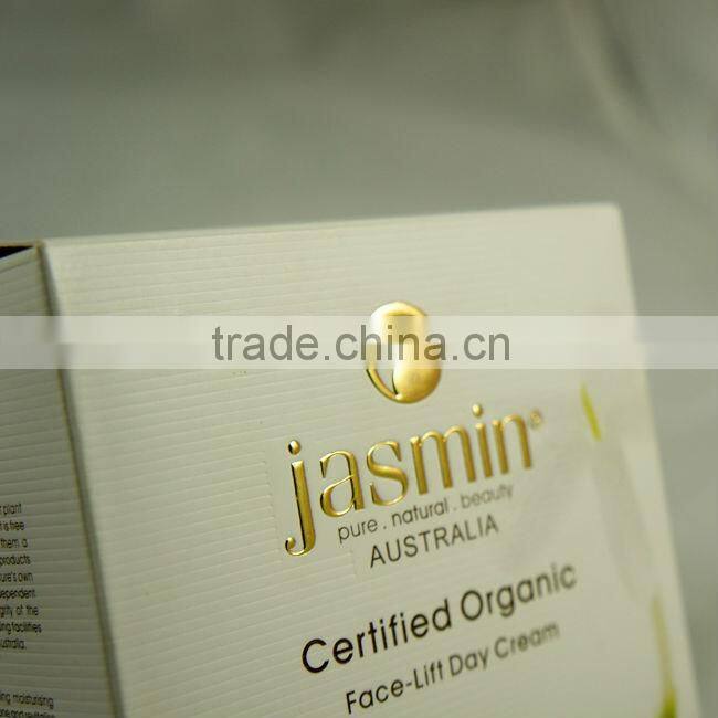 china high quality hot stamping gold cosmetic packaging