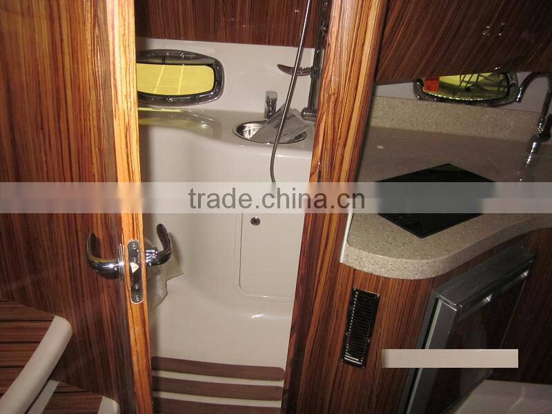 waterwish QD 36 fiberglass luxury pleasure yacht boat