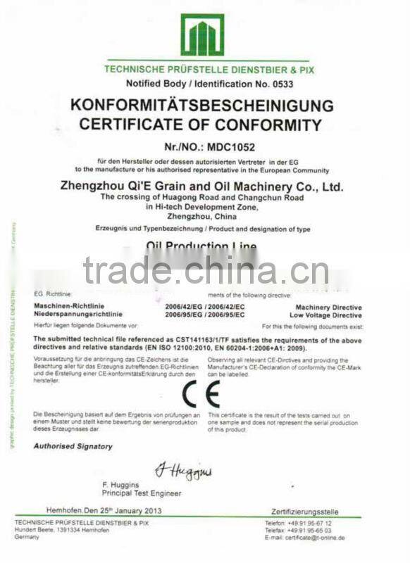 Soybean oil making and soybean oil extruder machine