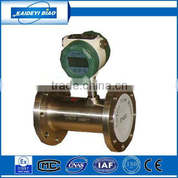 China supplier compressed natural gas flow meter