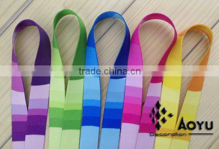 decorative pink camouflage pattern printed custom lanyard