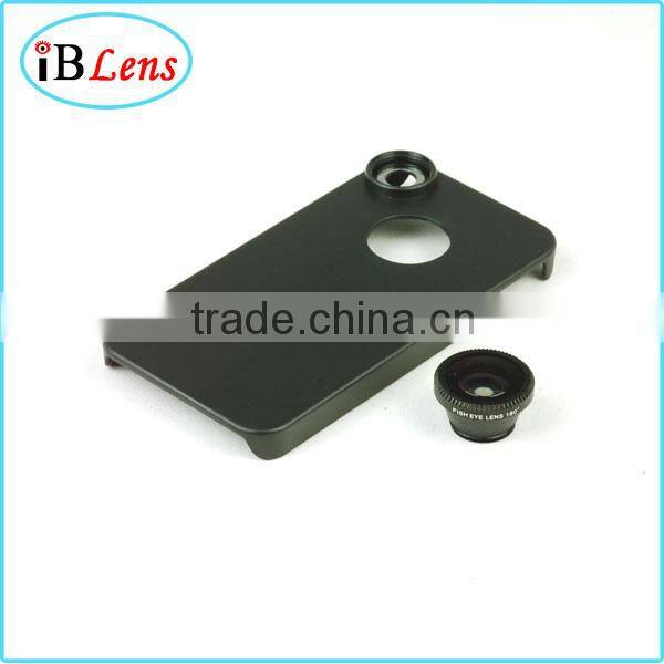 fisheye lens with cover for mobile phone , phone accessories