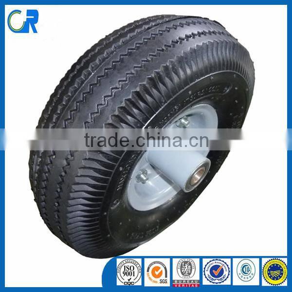 Manufacturer pneumatic air 4.10/3.50-4 rubber wheels