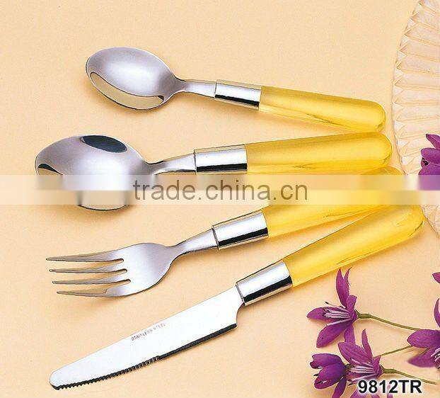 stainless steel knife fork spoon