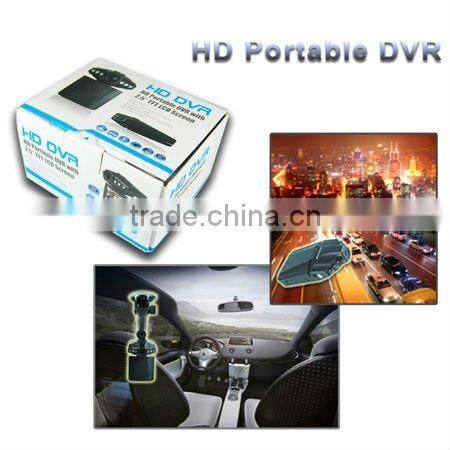 HD Portable DVR h.264 with 2.5 inch LCD monitor