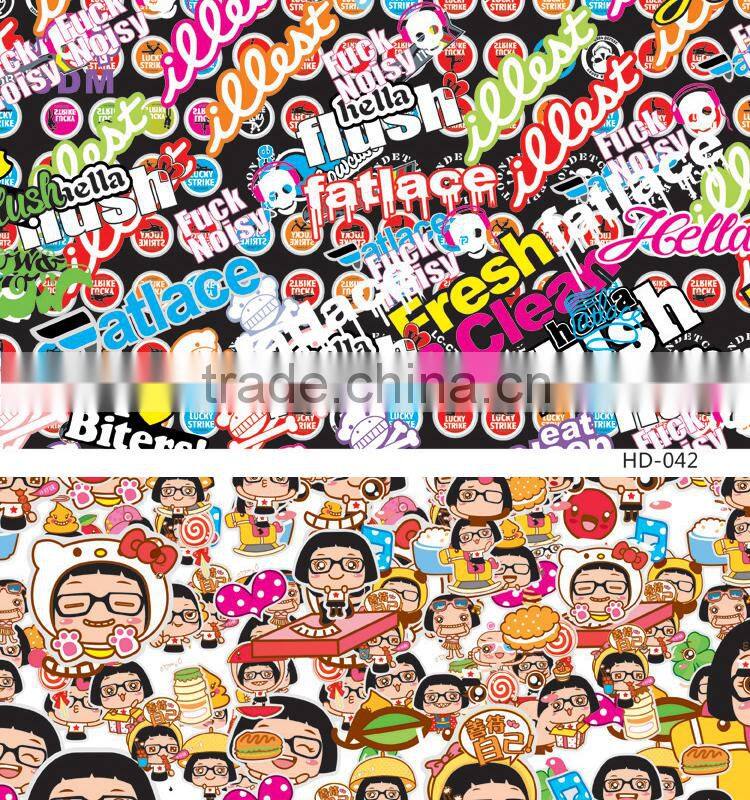 HD-038 CARLIKE Air Free Stylish Cartoon Bomb Sticker For Car Decoration