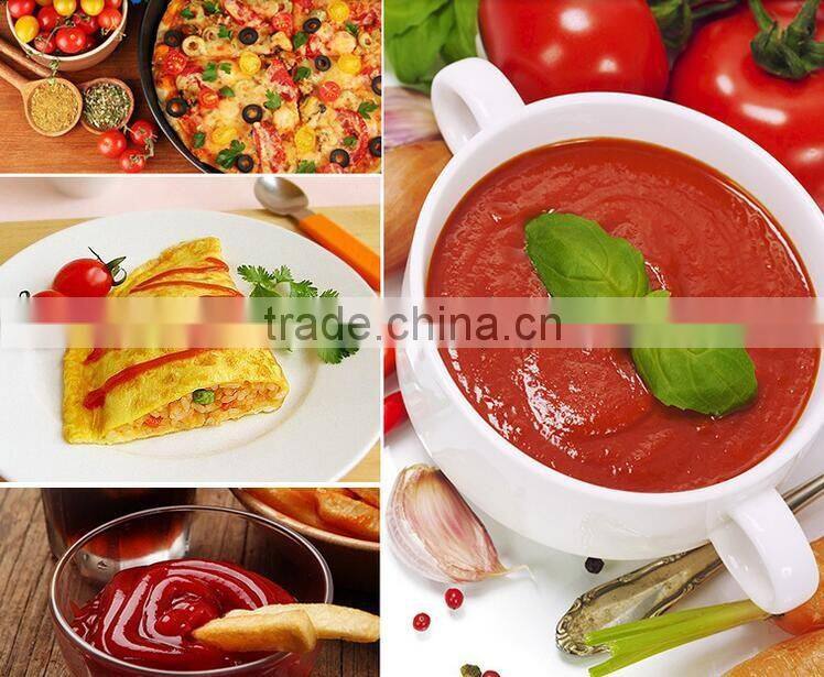 Canned tomato paste,tomato ketchup,tomato sauce,brix:24-26%,26-28%,28-30%