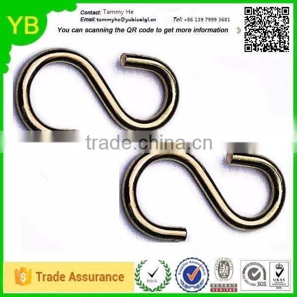 2016 New Hot Sale China Aluminium Aluminum S Shaped Clothes Hanger Hook