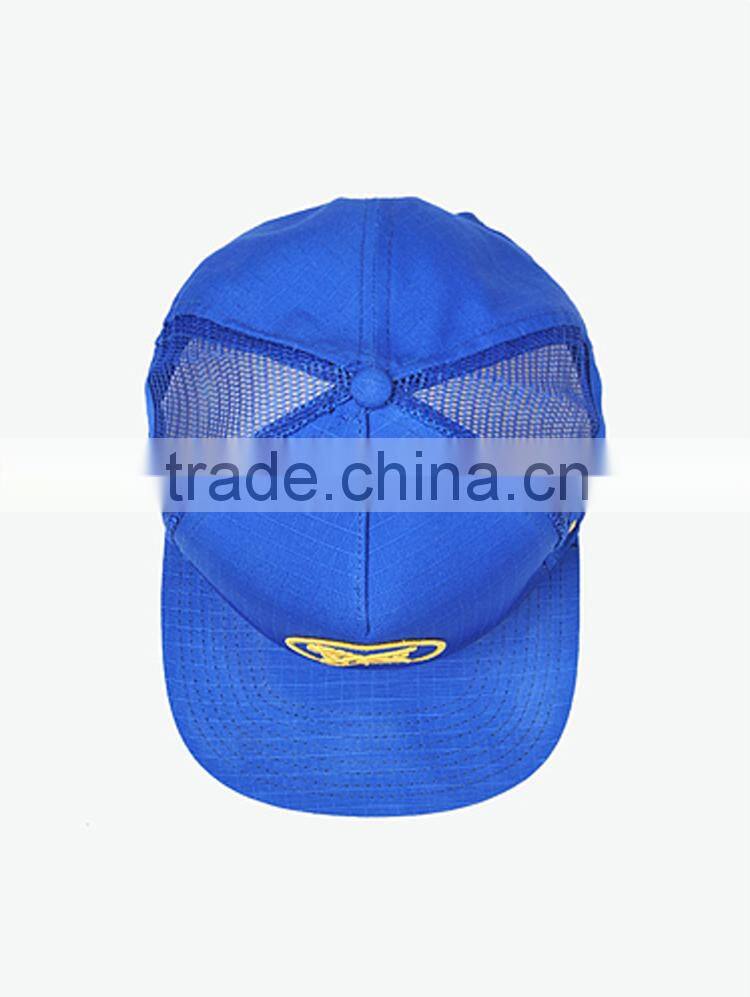 Promotion custom two mesh embroidery fashion cheap trucker hat