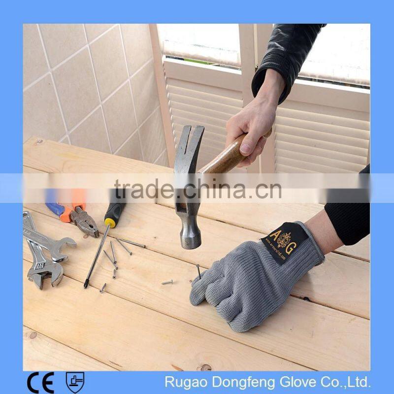 EN388 Stainless Steel Wire Mesh Cut Resistant Mechanic Gloves Level 5 Protection