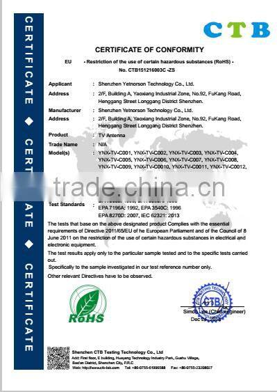 Mini 2dbi 5.0G/5.8G antenna with right angle SMA male