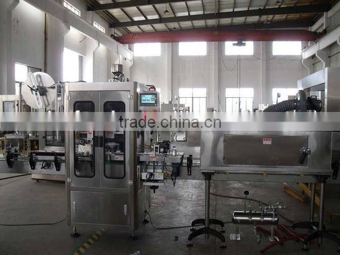 Hot sale full automatic PET PVC bottle label machine