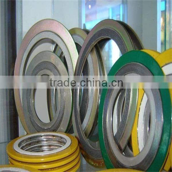 Spiral Wound Metal Gasket, 1-1/4In, 304SS