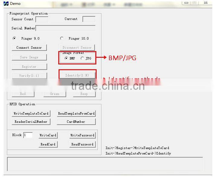 INST Good quality fingerprint reader circuit fingerprint machine