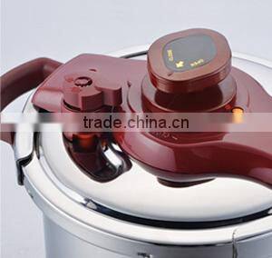 18/8 stainless steel prestige cookers, sandwich bottom, suitable to gas stove & induction cooker, DSA22cm 7L