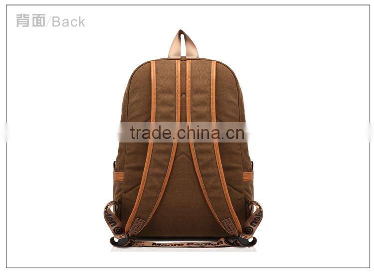 school backpacks for university students casual fashionable canvas backpack polo canvas bags
