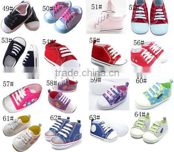 china supplier blue denim high-top canvas baby sneaker shoes