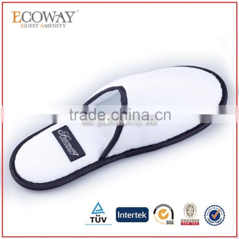 hotel disposable closed toe slippers airplane indoor slippers for men