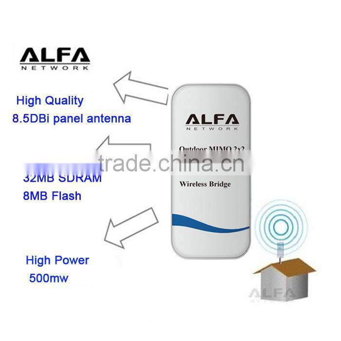 ALFA network 2.4 ghz Wireless Outdoor CPE Router AP/Bridge