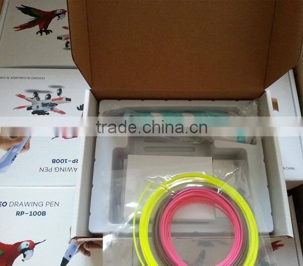 1.75mm 3D printing filament for 3D drawing pen, abs pla 6 meter 10 meter 20 colors filament for 3d pen filament