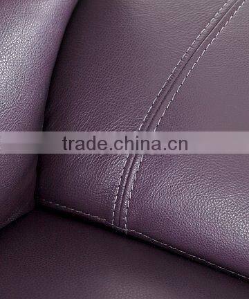 2016 Modern Design Top Grain Leather Sectional Sofa Furniture 8072