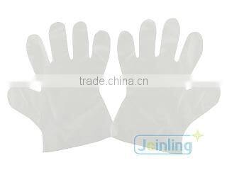 Powdered Disposable Stretchy Vinyl Synthetic Gloves