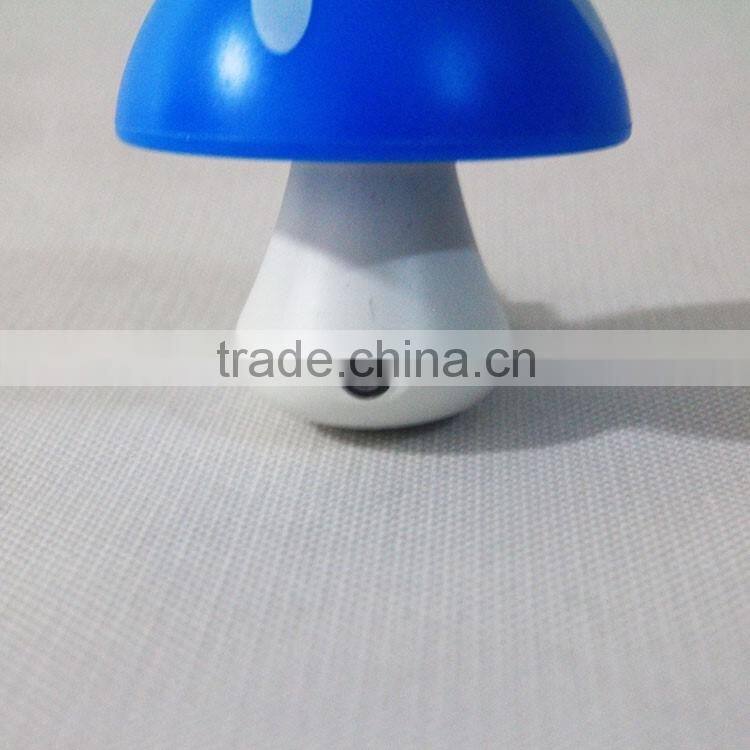 Full stock Battery powered ABS plastic mushroom led sensor night light
