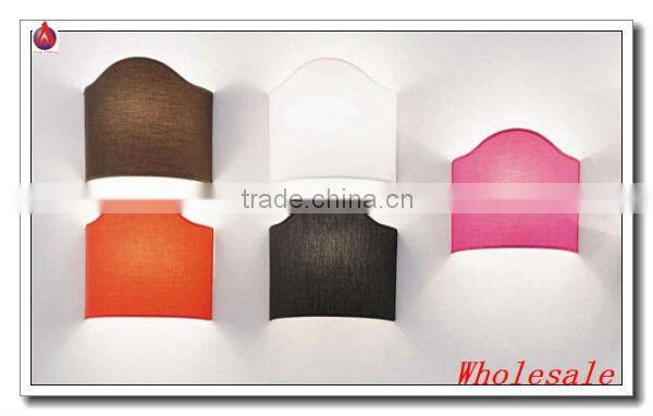 fabric colorful wall light with folded shade decoration MB907