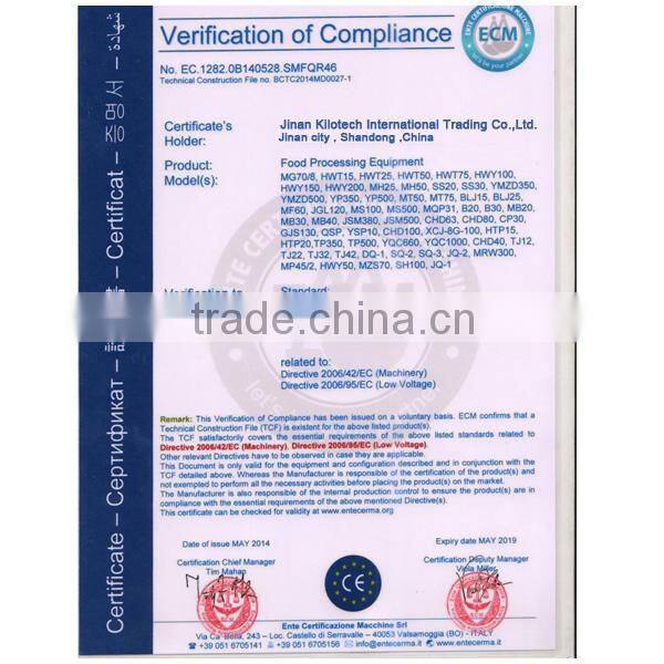 High Quality Advanced Technology Commercial Meat Grinder Gears