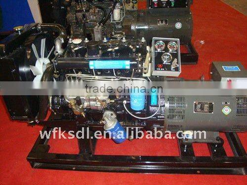 24kw/30kw weifang diesel with control panel generator