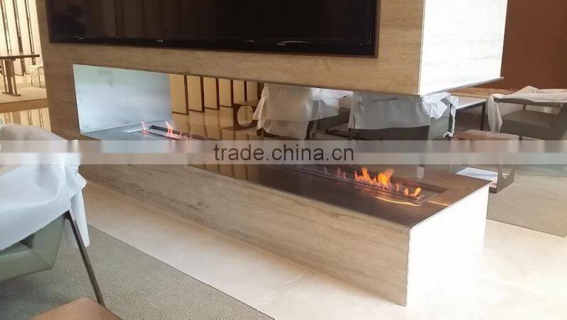 China 800X250X235mm intelligent bioethanol fireplace