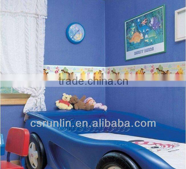 PVC border self adhesive wallpaper border for kids room