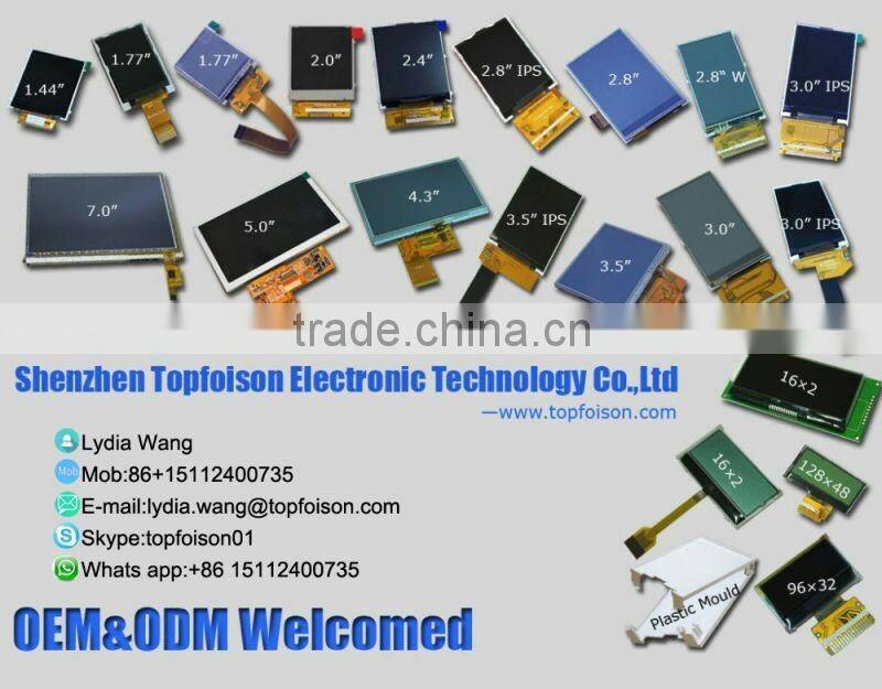 2.8inch IPS Wide view high resolution 240*320 driver ILI9340L