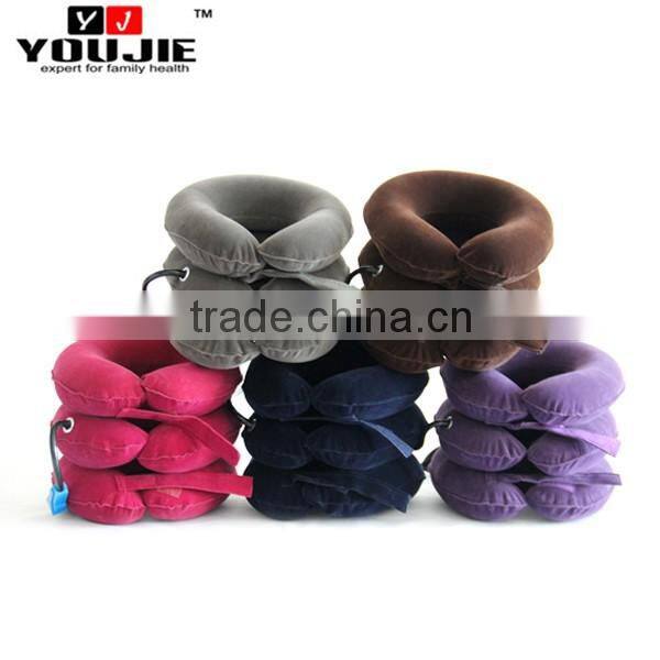 As seen on tv clinic neck pain relief air pump cervical traction kit with low price