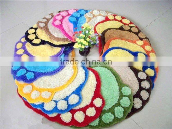 Modern design beautiful pink cheap child rug