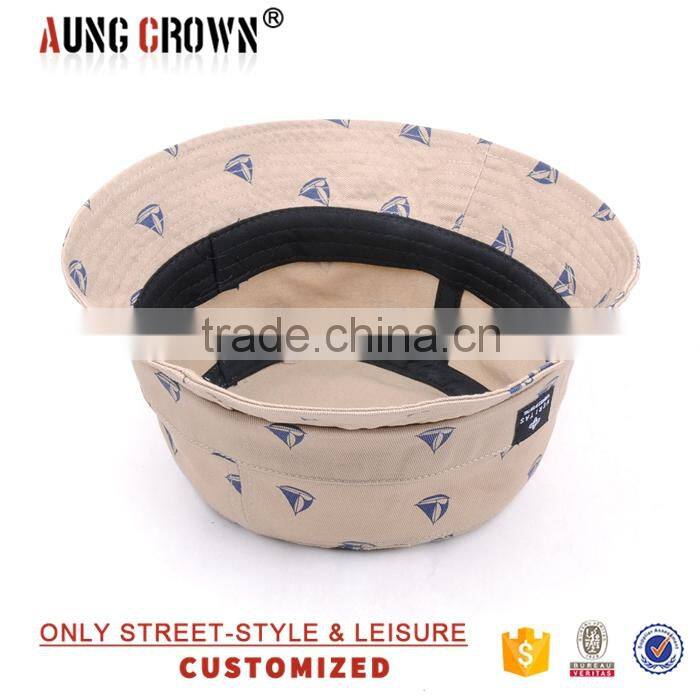 fashion cheap lovely 100% cotton bucket hat/cap