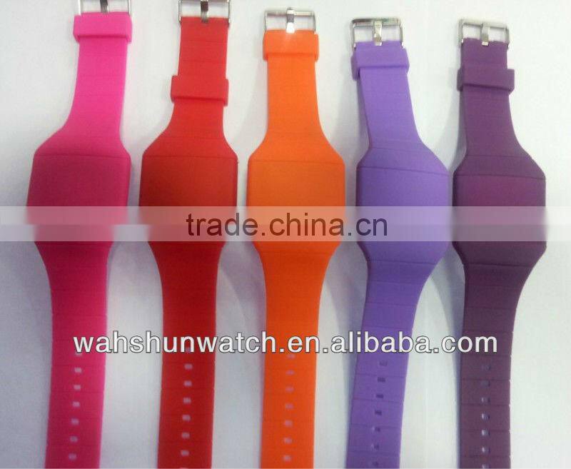 wholesale silicone gift set watch led digital watch