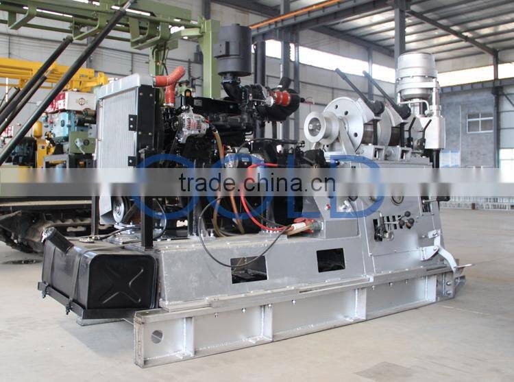 light and portable aluminium alloy drilling rig XY-3T total weight 700kg,portable for hydro power, foundation
