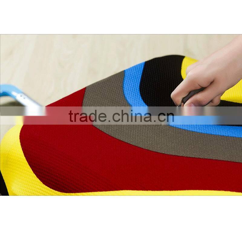 new products high level sublimation printing waterproof elastic luggage cover