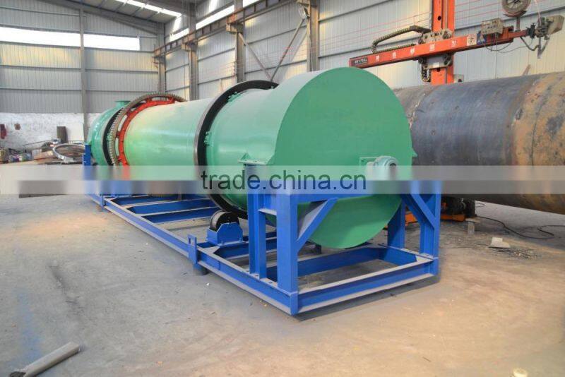 2015 new design cow manure dewater dryer machine for organic fertilizer