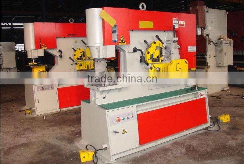 Hydraulic Iron Worker / iron worker machine / Punching & Shearing Machine